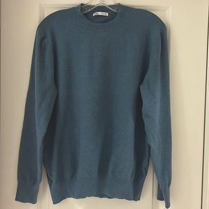 ZARA cozy blue cashmere sweater!!